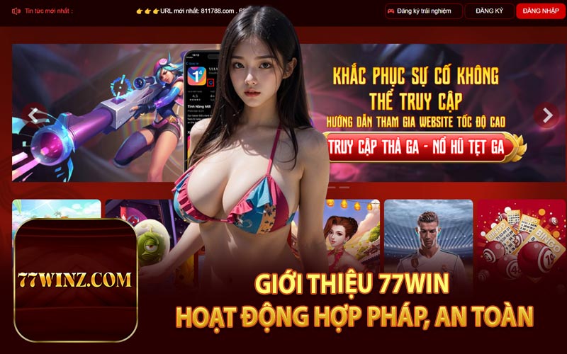 Giới Thiệu 77Win Hoạt Động Hợp Pháp, An Toàn