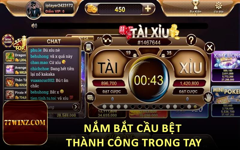 Nắm bắt cầu bệt - Thành công trong tay