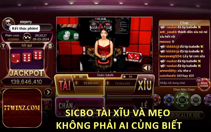 Sicbo Tài Xĩu và mẹo không phải ai củng biết